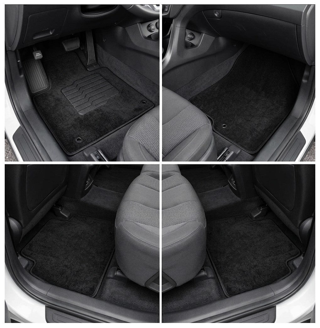Carpet Floor Mats for 2019 2020 Hyundai Santa Fe, Front and Rear