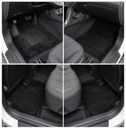 Carpet Floor Mats for 2019 2020 Hyundai Santa Fe, Front and Rear