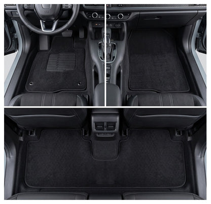 Carpet Floor Mats for 2023 to 2026 Honda HR-V, Front and Rear, Black