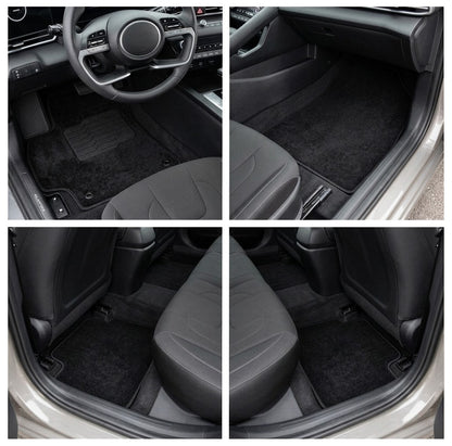 Carpet Floor Mats for 2021 to 2026 Hyundai Elantra and Elantra N, Front and Rear