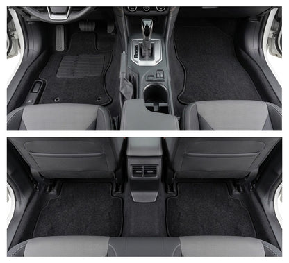 Carpet Floor Mats For 2018 to 2023 Subaru Crosstrek 2017 to 2023 Subaru Impreza, Front and Rear