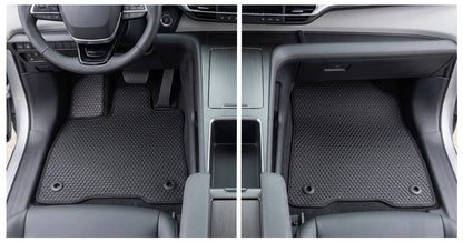 All Weather Honeycomb Floor Mats for 2021 to 2026 Toyota Sienna, Driver and Passenger Only