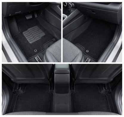 Carpet Floor Mats for 2020 to 2026 Hyundai Venue, Front and Rear