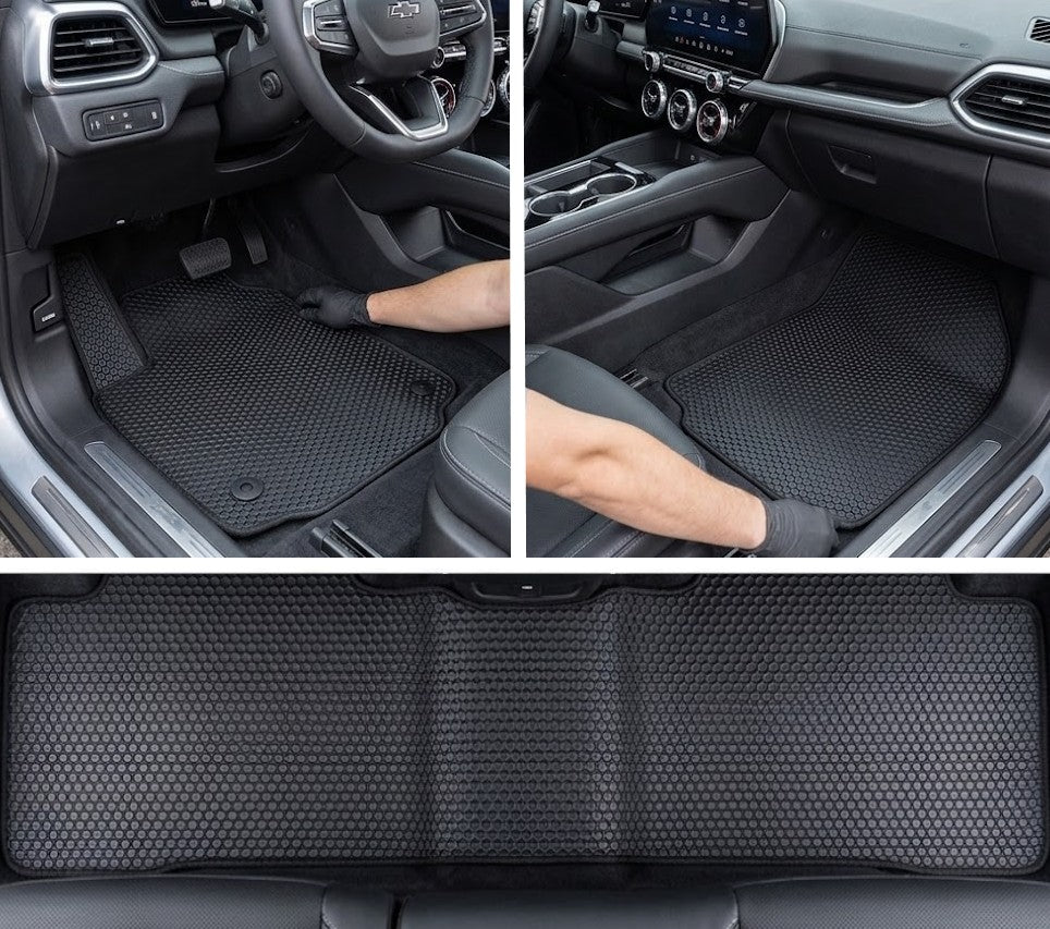 All Weather Honeycomb Floor Mats for 2025 2026 Chevrolet Equinox (not for EV) & GMC Terrain 2025 2026