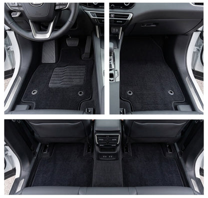 Carpet Floor Mats for 2023 to 2026 Lexus RX350 RX500h (Not for RX450h+ PHEV), Front and Rear, Black