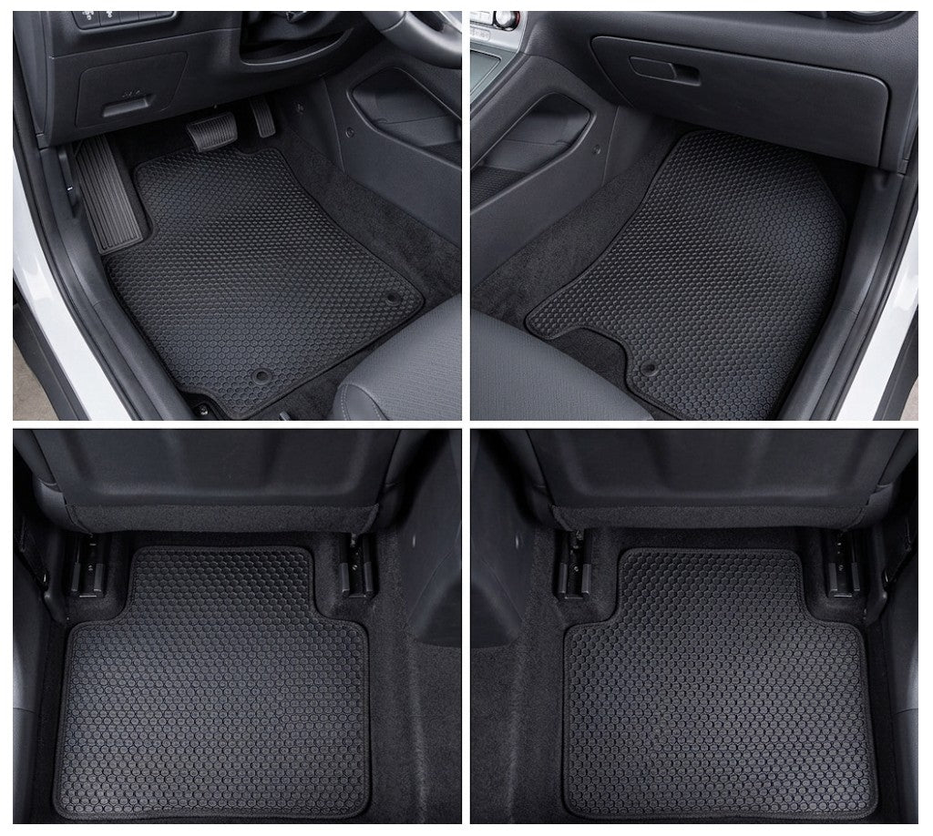 All Weather Honeycomb Floor Mats for 2018 to 2023 Hyundai Kona