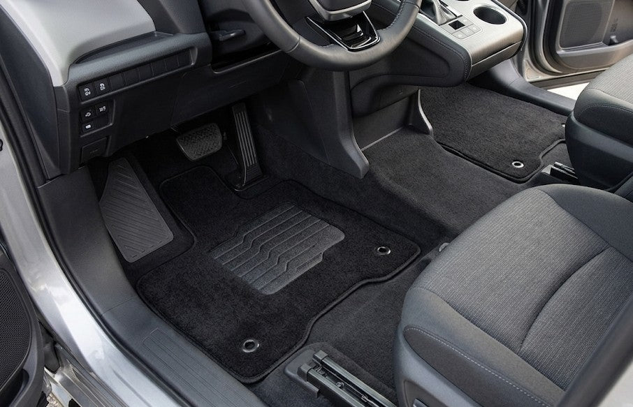 Carpet Floor Mats for 2021 to 2026 Toyota Sienna, Driver and Passenger Only