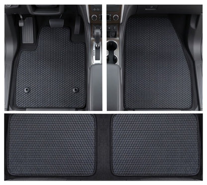 All Weather Honeycomb Floor Mats for 2017 to 2023 GMC Acadia, Front and Rear