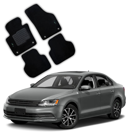 Carpet Floor mats for 2011 to 2018 Volkswagen Jetta, Front and Rear