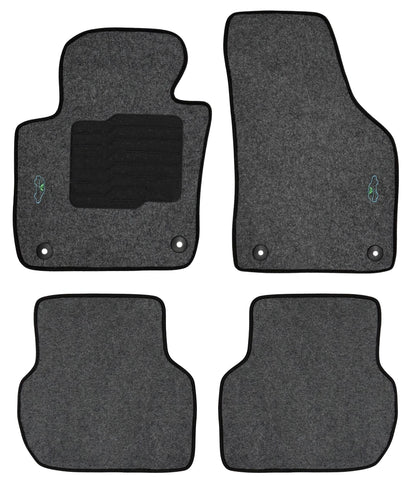 Carpet Floor mats for 2011 to 2018 Volkswagen Jetta - Gray