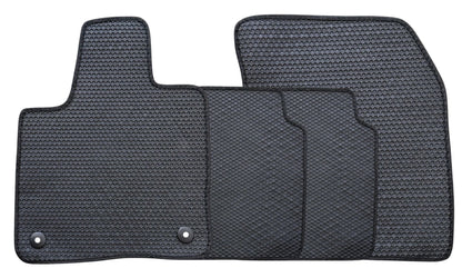 All Weather Honeycomb Floor Mats for 2024 to 2026 Lincoln Nautilus, Front and Rear, Black