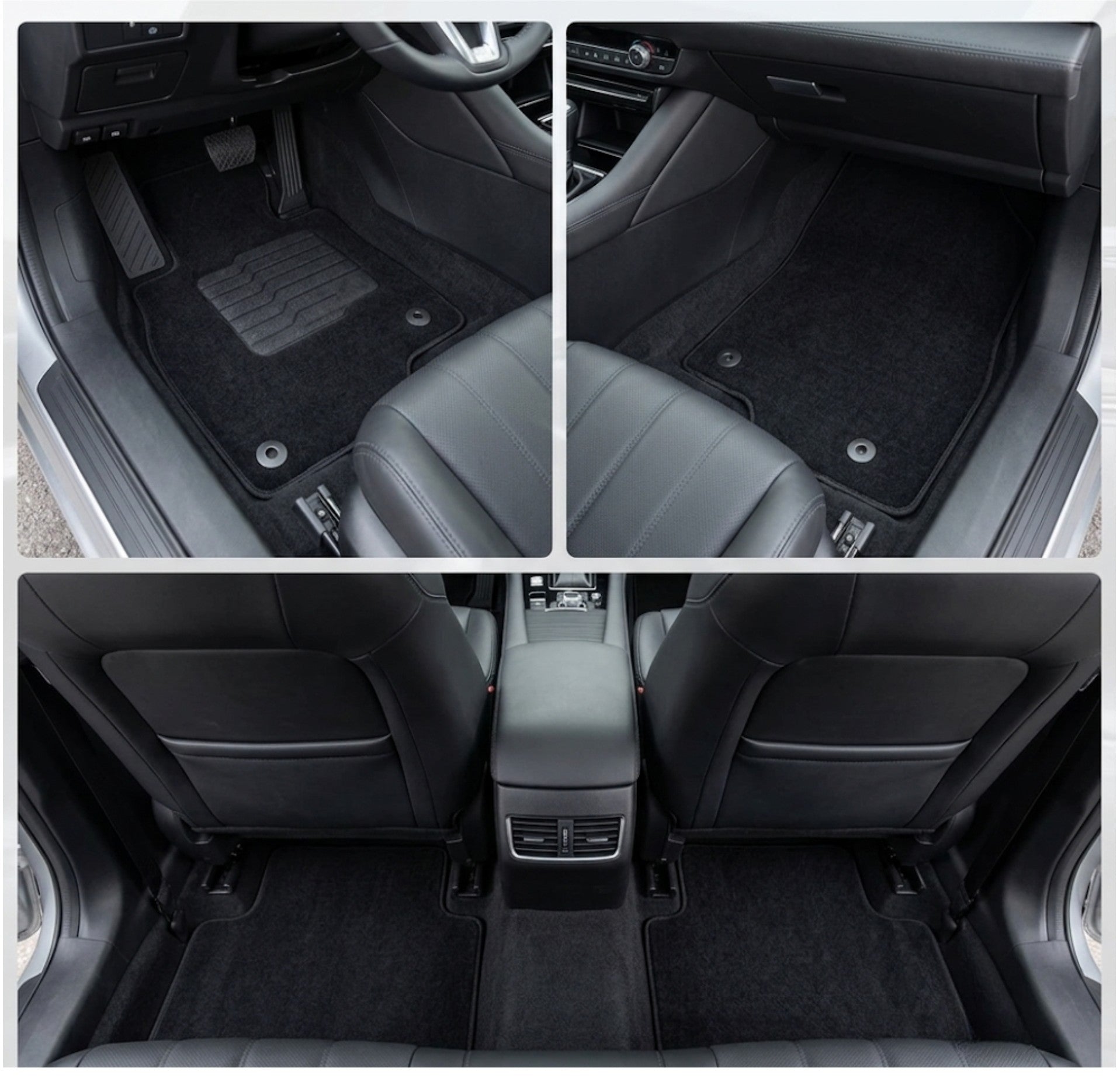 Carpet Floor Mats for 2014 to 2021 Mazda 6, Front and Rear