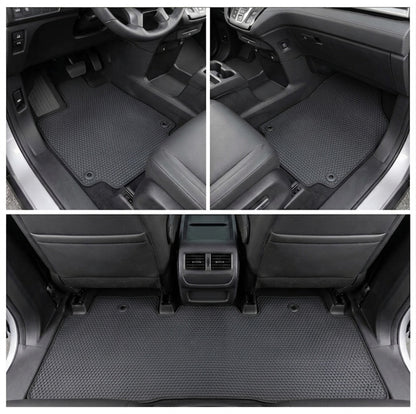 All Weather Honeycomb Floor Mats for 2018 to 2026 Honda Odyssey, Full Set