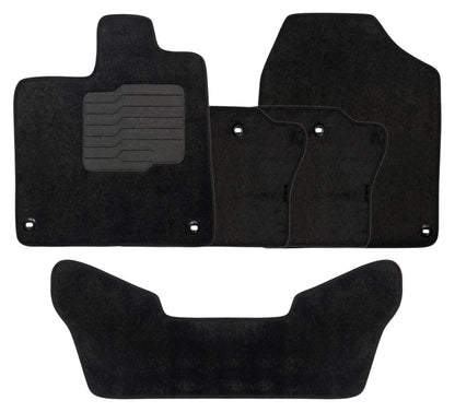 Carpet Floor Mats for 2016 to 2022 Honda Pilot 7-Seat Full Set, Front, Rear and 3rd Row