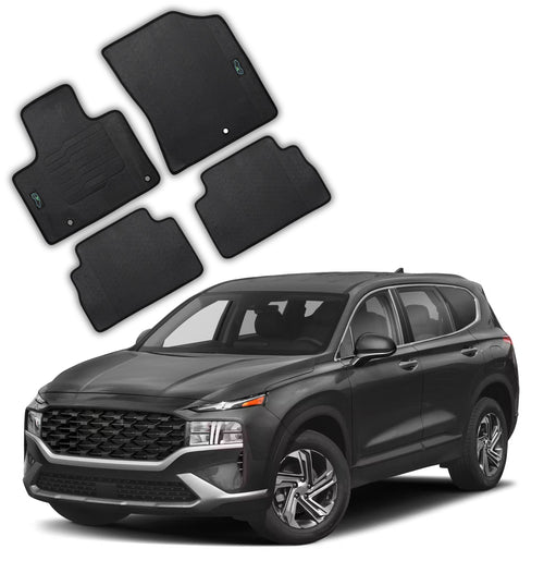 All Weather Floor Mats for 2021 to 2023 Hyundai Santa Fe PHEV