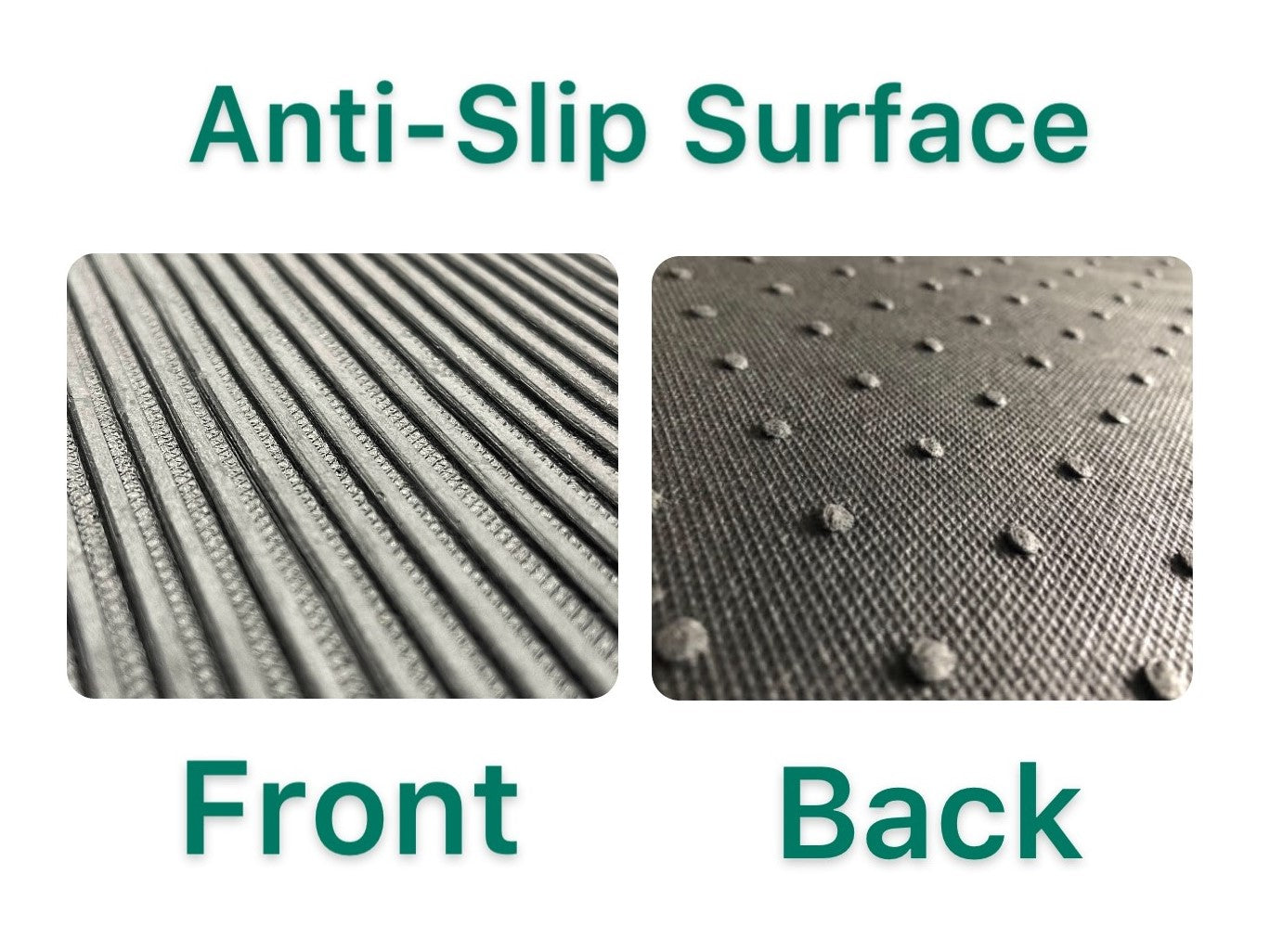 All Weather Floor Mats for 2013 to 2018 Toyota Rav4, Front and Rear