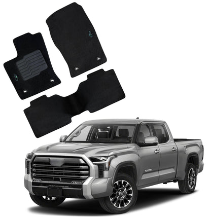 Carpet Floor Mats for 2022 to 2025 Toyota Tundra CrewMax Cab Models