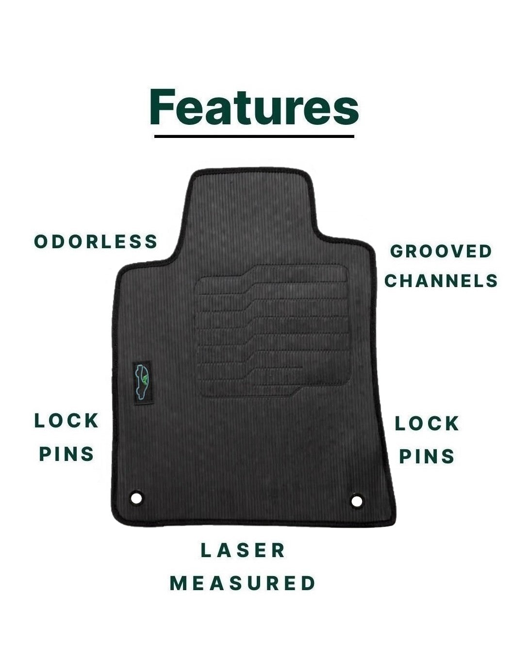 Floor Mats All Weather for 2019 to 2025 Nissan Altima