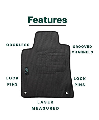 Floor Mats All Weather for 2019 to 2025 Nissan Altima