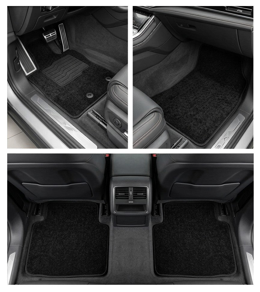 Carpet Floor Mats for 2024-2026 Subaru Crosstrek and Impreza, Front and Rear, Black