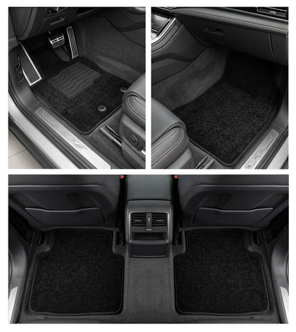 Carpet Floor Mats for 2024-2026 Subaru Crosstrek and Impreza, Front and Rear, Black