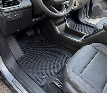 All Weather Honeycomb Floor Mats for 2025 to 2026 Chevrolet Traverse, Front and Rear