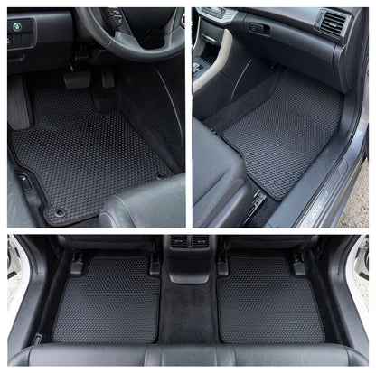 All Weather Honeycomb Floor Mats for 2013 to 2017 Honda Accord