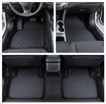All Weather Honeycomb Floor Mats for 2017 to 2019 Chevrolet Cruze