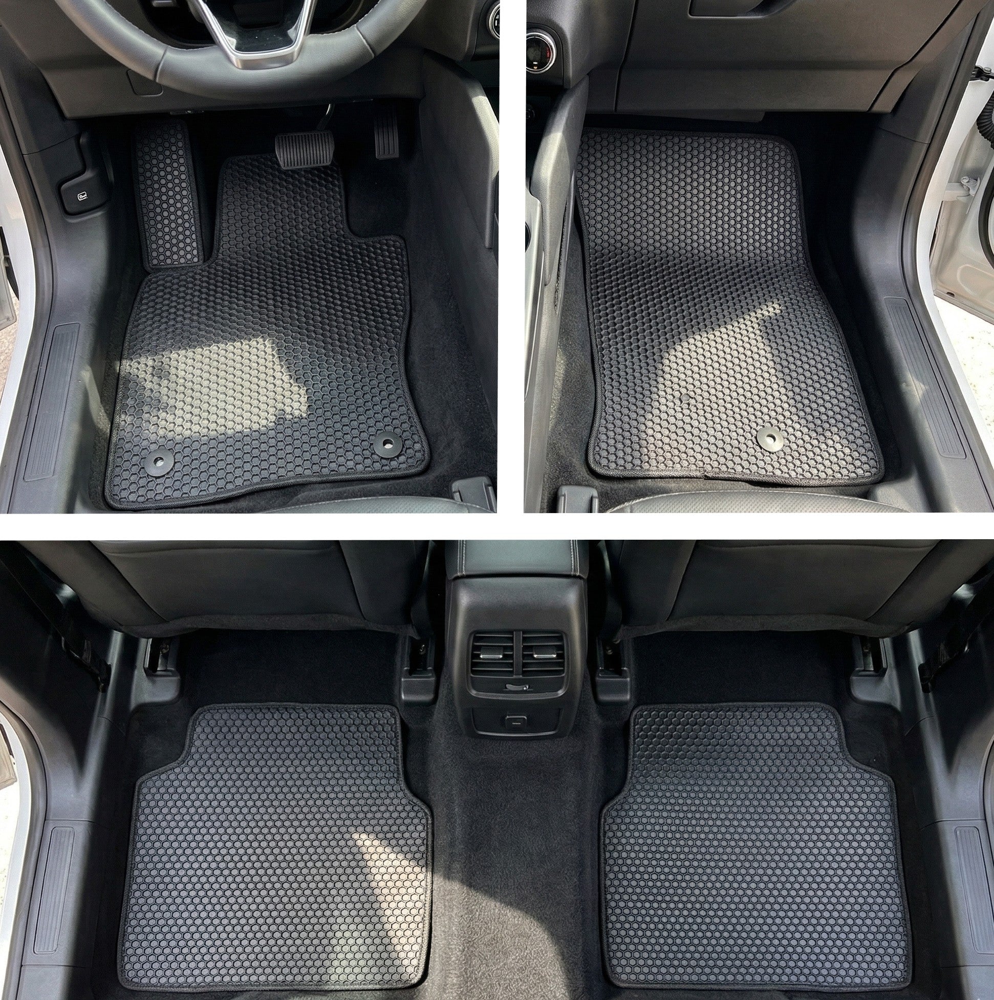 All Weather Honeycomb Floor Mats for 2020 to 2026 Ford Escape