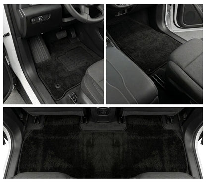 Carpet Floor Mats for 2018 to 2024 Chevrolet Traverse Front, Rear and 3rd Row