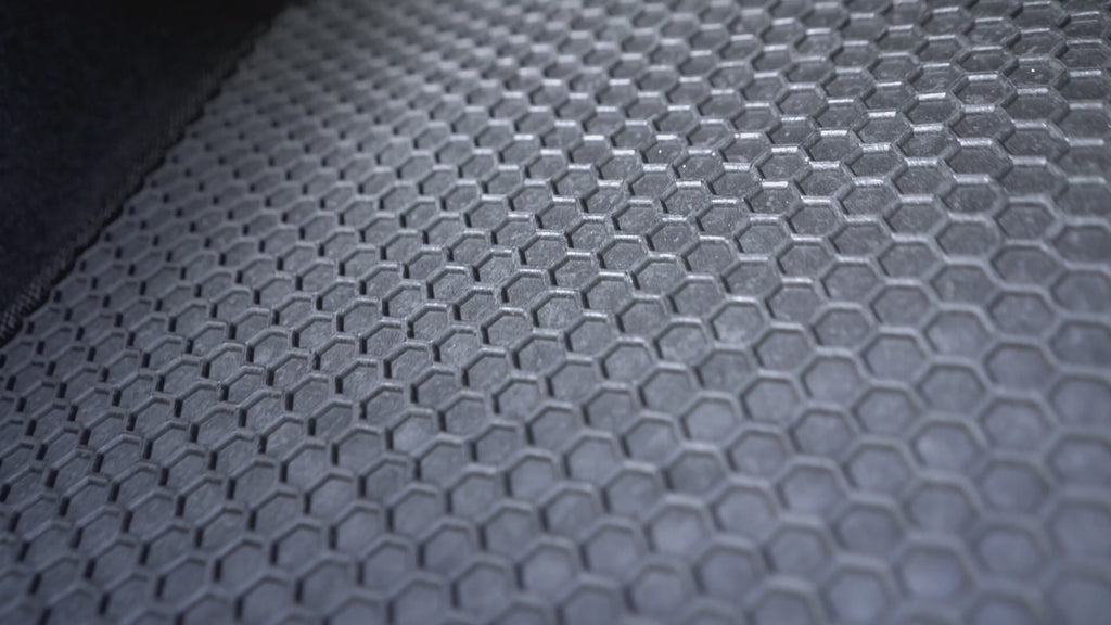All Weather Honeycomb Floor Mats for 2012 to 2018 Ford Focus, Front and Rear