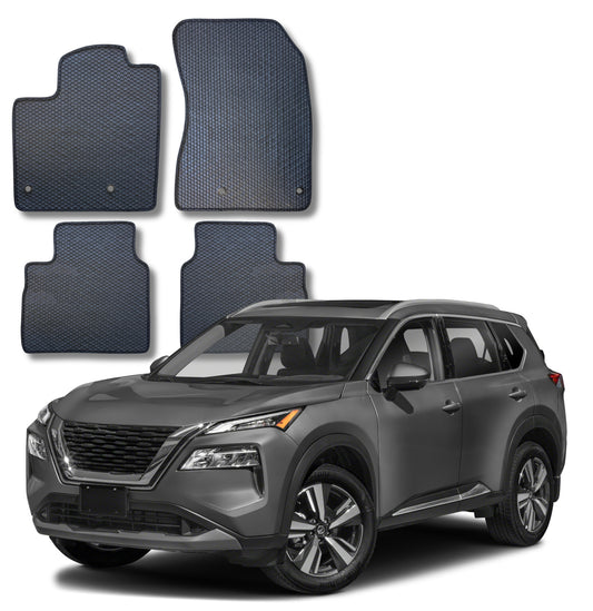 All Weather Honeycomb Floor Mats for 2021 to 2026 Nissan Rogue