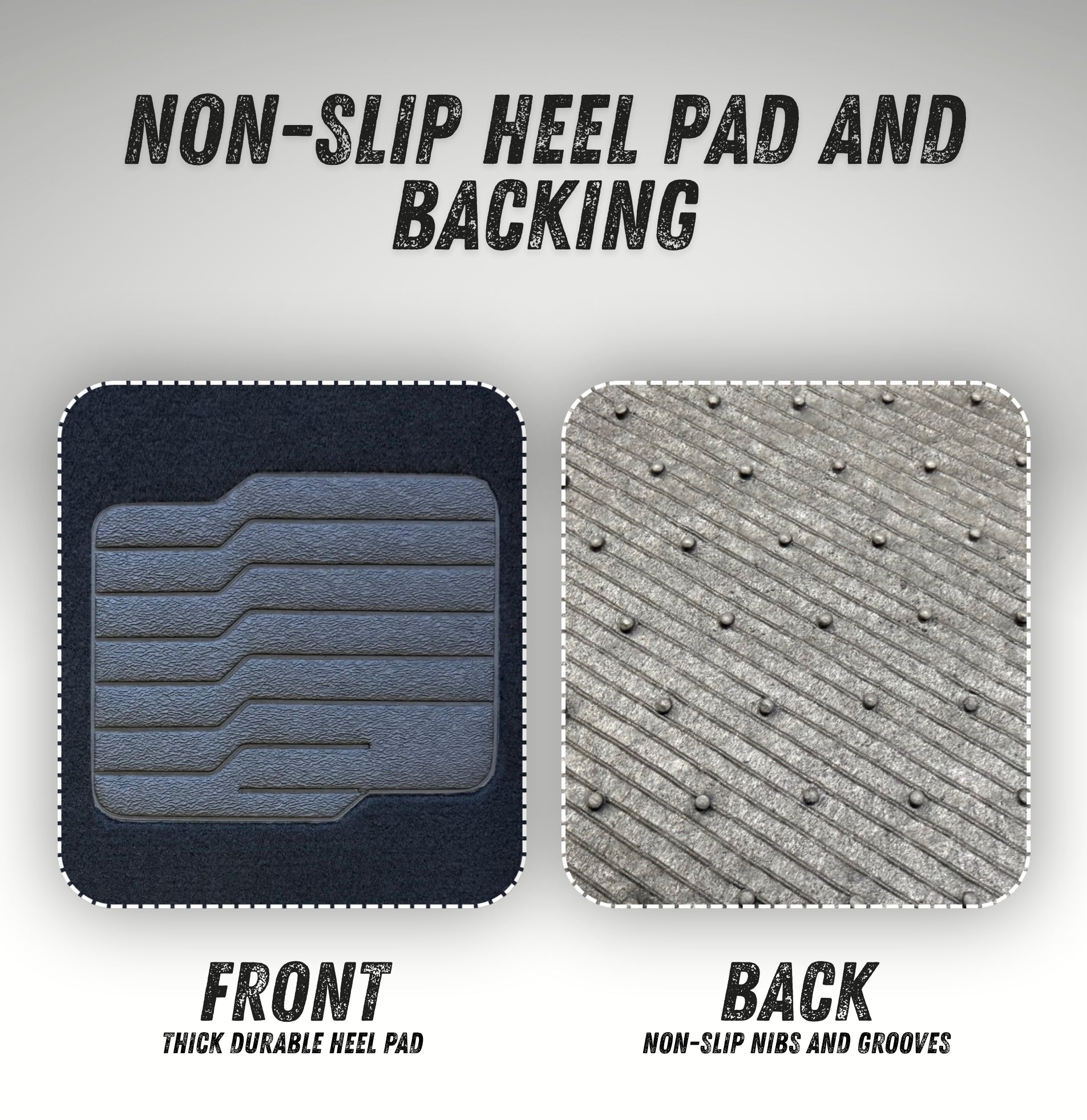 Carpet Floor Mats for 2026 Honda Passport, Front and Rear, Black