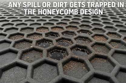 All Weather Honeycomb Floor mats for 2011 to 2019 Volkswagen Passat