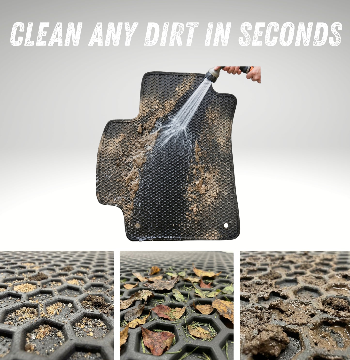 All Weather Honeycomb Floor Mats For 2022 to 2026 Hyundai Tucson