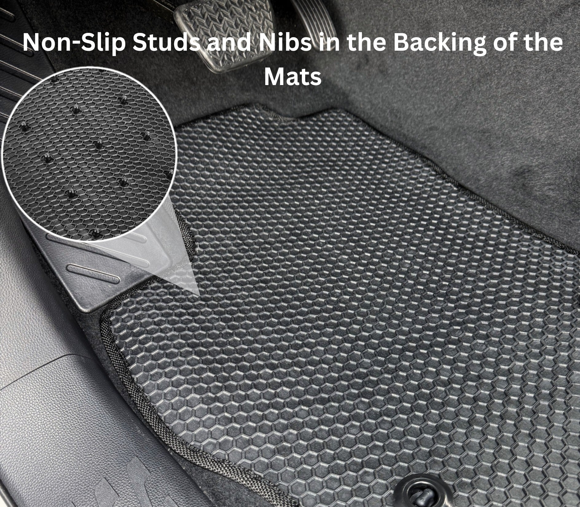 All Weather Honeycomb Floor mats for 2011 to 2019 Volkswagen Passat