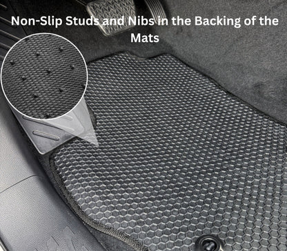 All Weather Honeycomb Floor Mats For 2022 to 2026 Hyundai Tucson